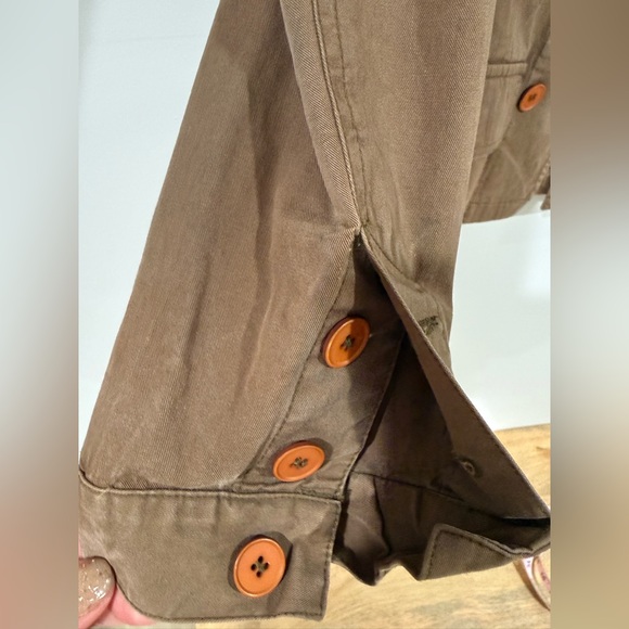 Comptoir des Cotonniers Brown Utility Jacket – Cotton Workwear Style – Size 36/S - Picture 3 of 11